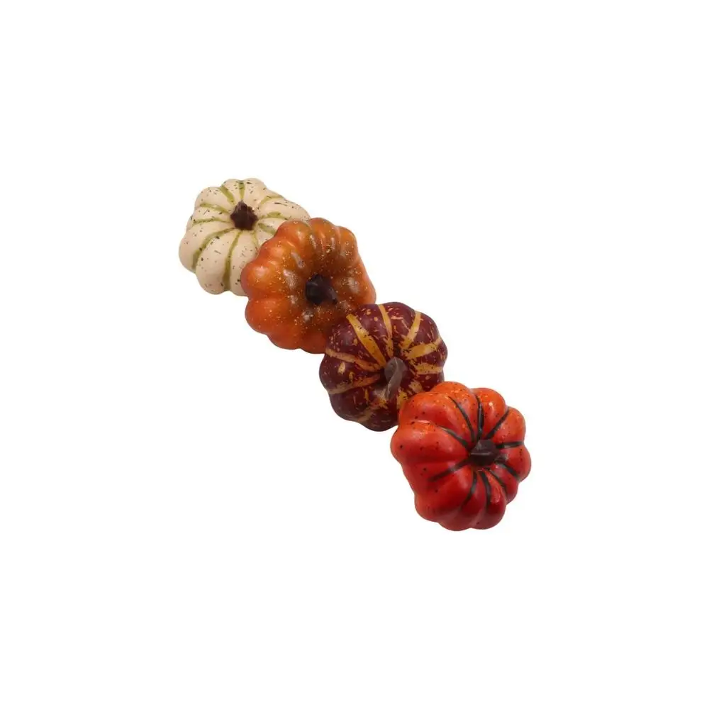 Creative Ornament Simulated Foam Pumpkin Durable 3D Artificial Pumpkin DIY Pumpkin Model Halloween Decor