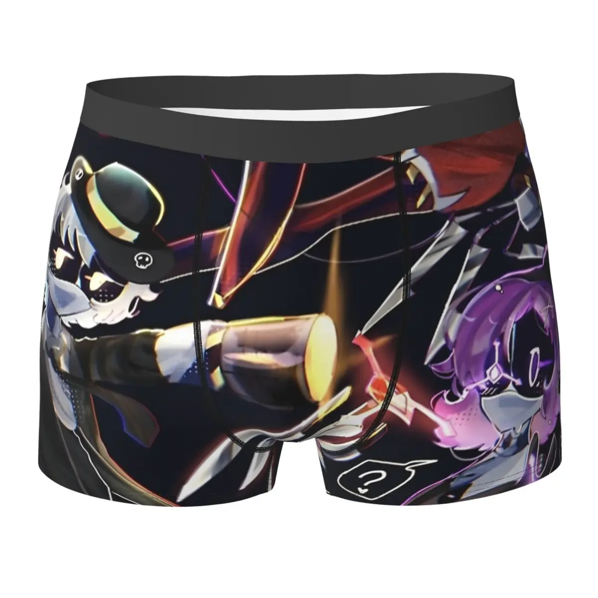 

Робот убийство дронов аниме фильм нижнее белье Uzi мужские трусы-боксеры милый багажник горячие таможенные трусы больших размеров