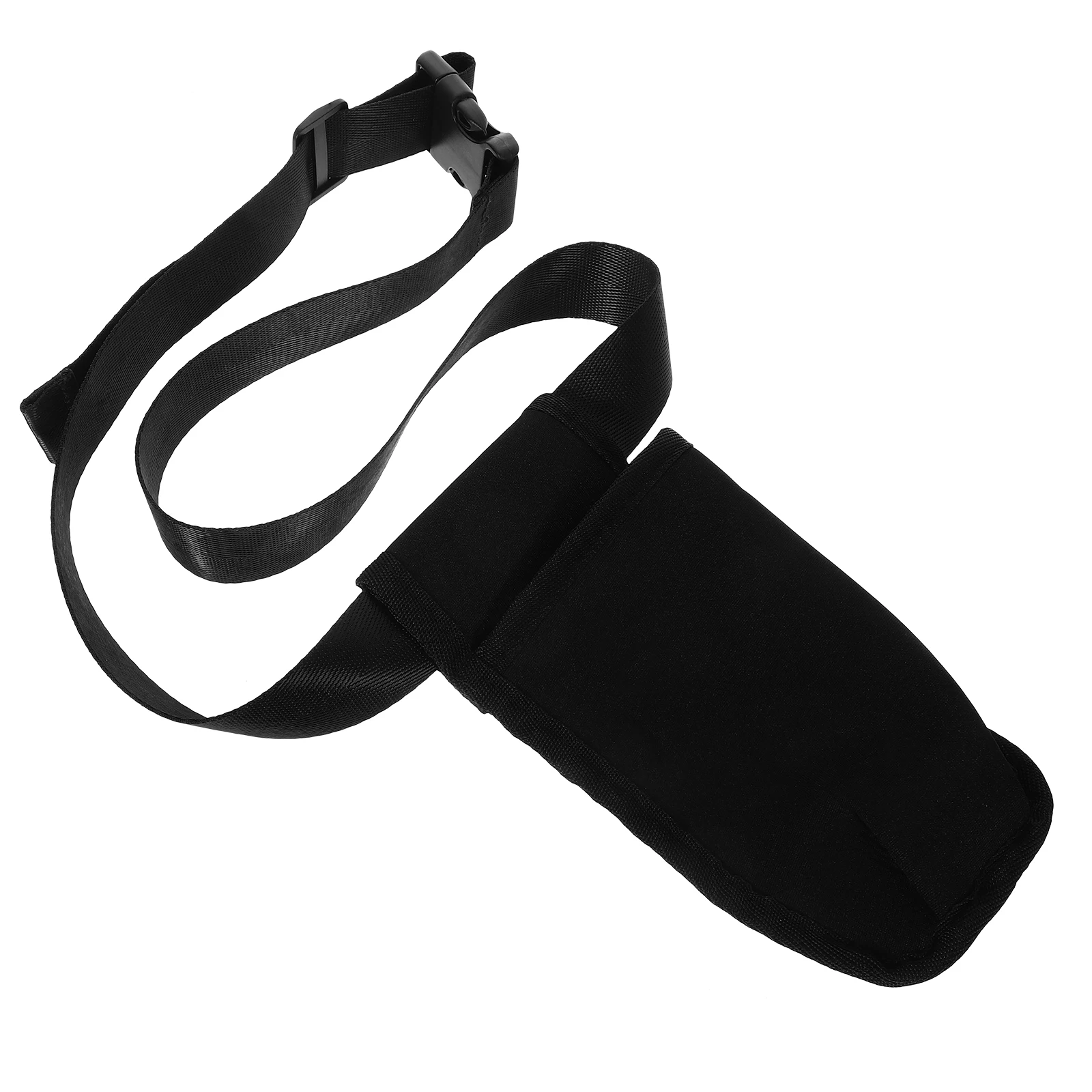 

Monocular Essential Oil Bottle Fanny Pack Black Single Tube Massage Lotion Portable Oil Holder Waist Bag Bottle Pouch