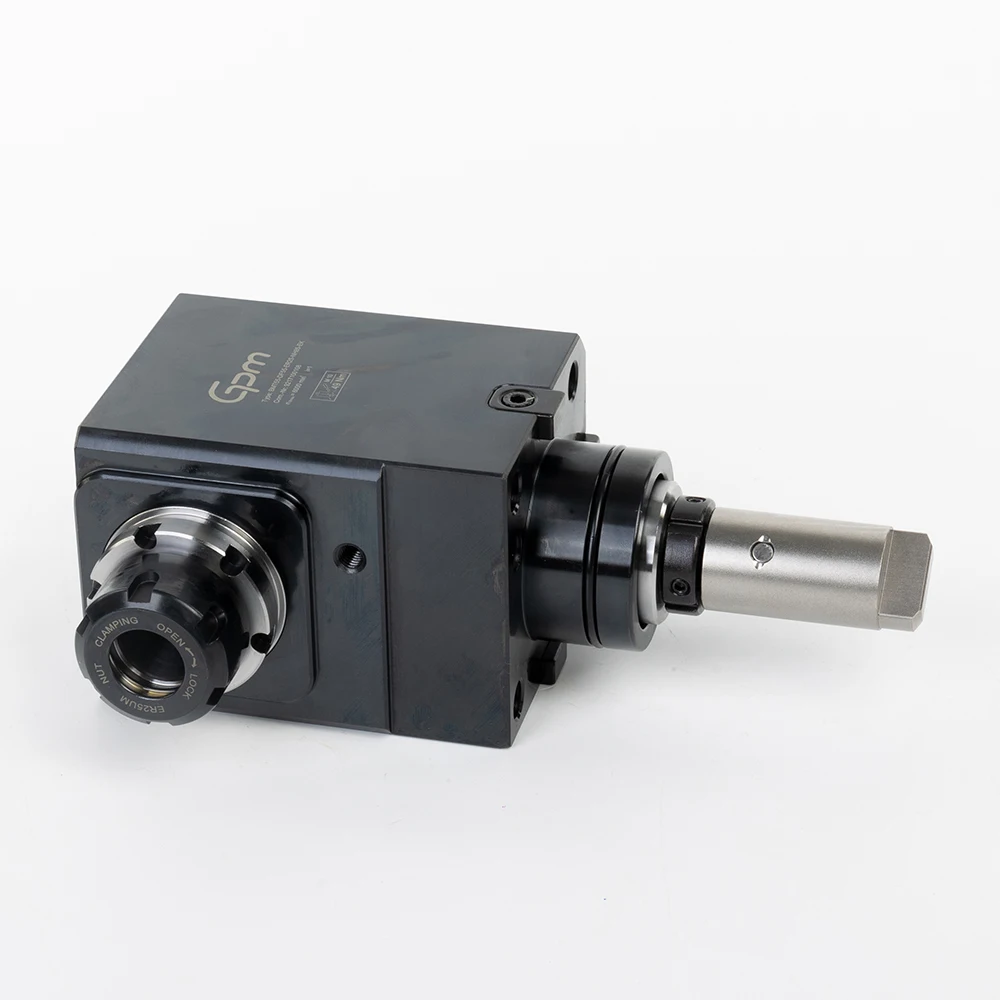 BMT Series Driven Tool Holder From the GPM Brand BMT55 90deg ER25 NH85 for CNC Slant-bed Lathe CNC Machining Center