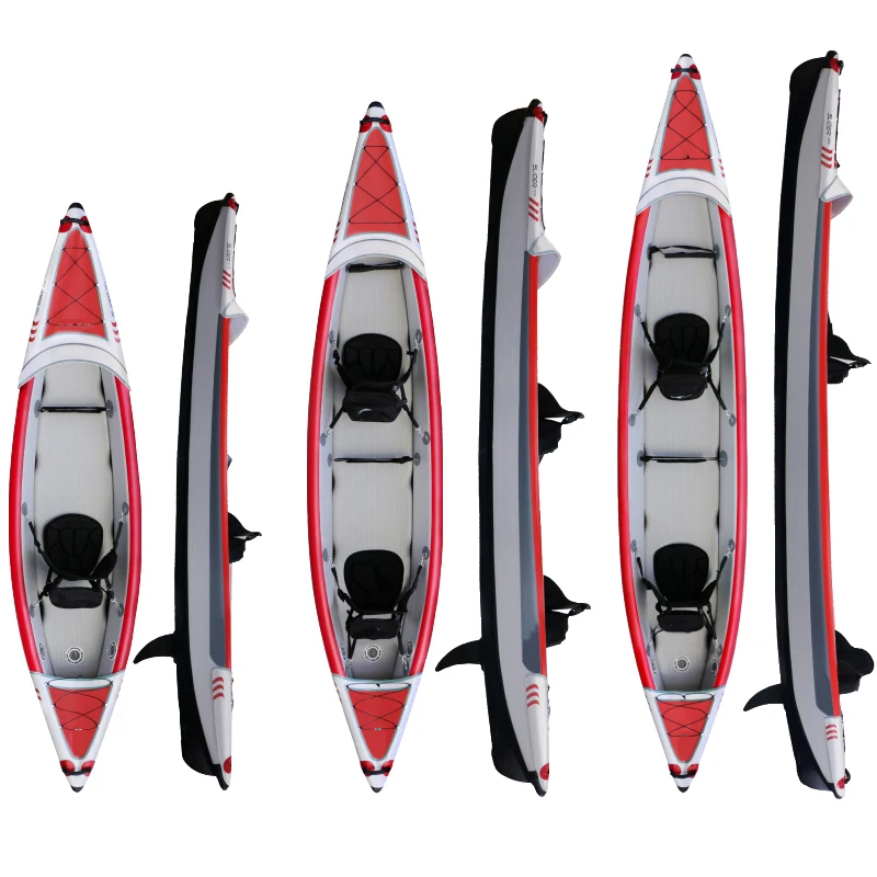 

PF Wholesale Canoe Fishing Kayak Popular Carro Rowing Inflatable Kayak For Sale