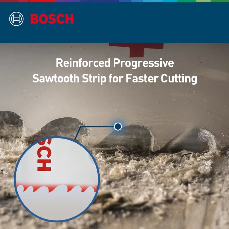 Bosch Lochsäge Professional Pro Series Bimetall-Kobalt-Hohlbohrer für Holz und Metalle Durchmesser 20-76mm Bohrer-Zubehör – Detail 8