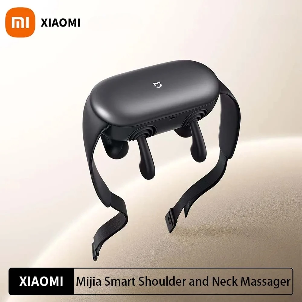 

Умный массажер для шеи и плеч Xiaomi Mijia, встроенный массаж, горячий компресс, индивидуальный режим, работа с управлением через приложение Mi Home