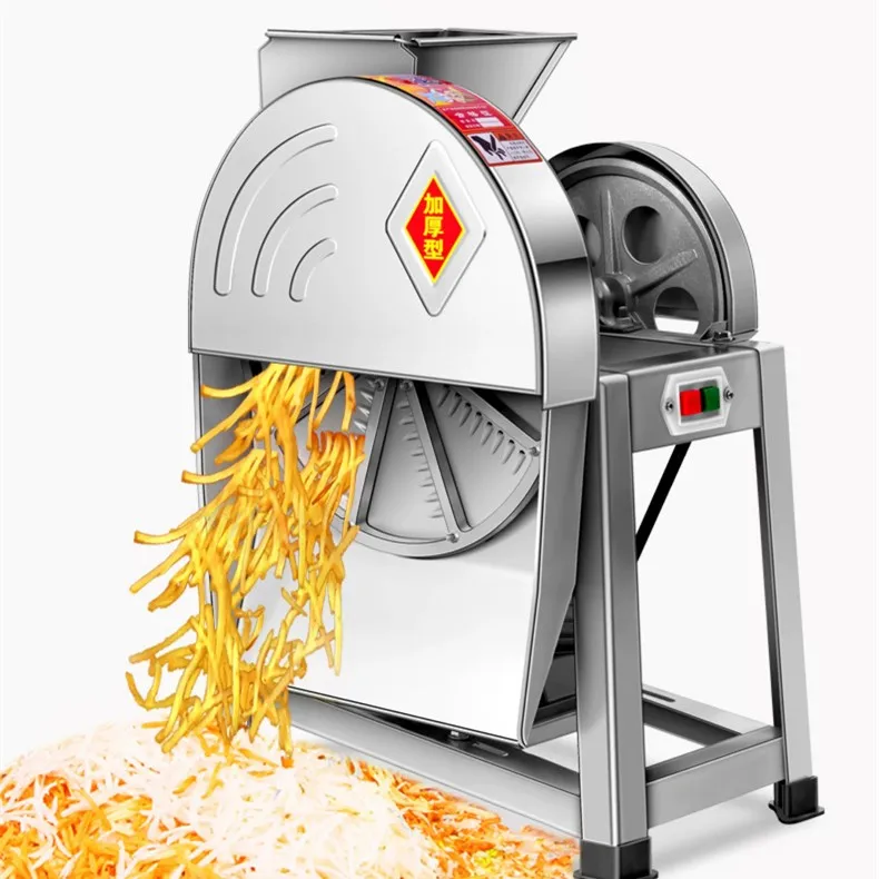 

Factory Direct Sales New Stainless Steel Vegetable Carrot Shredder Radish Slicer Potato Grater With Motor Essential Kitchen Tool