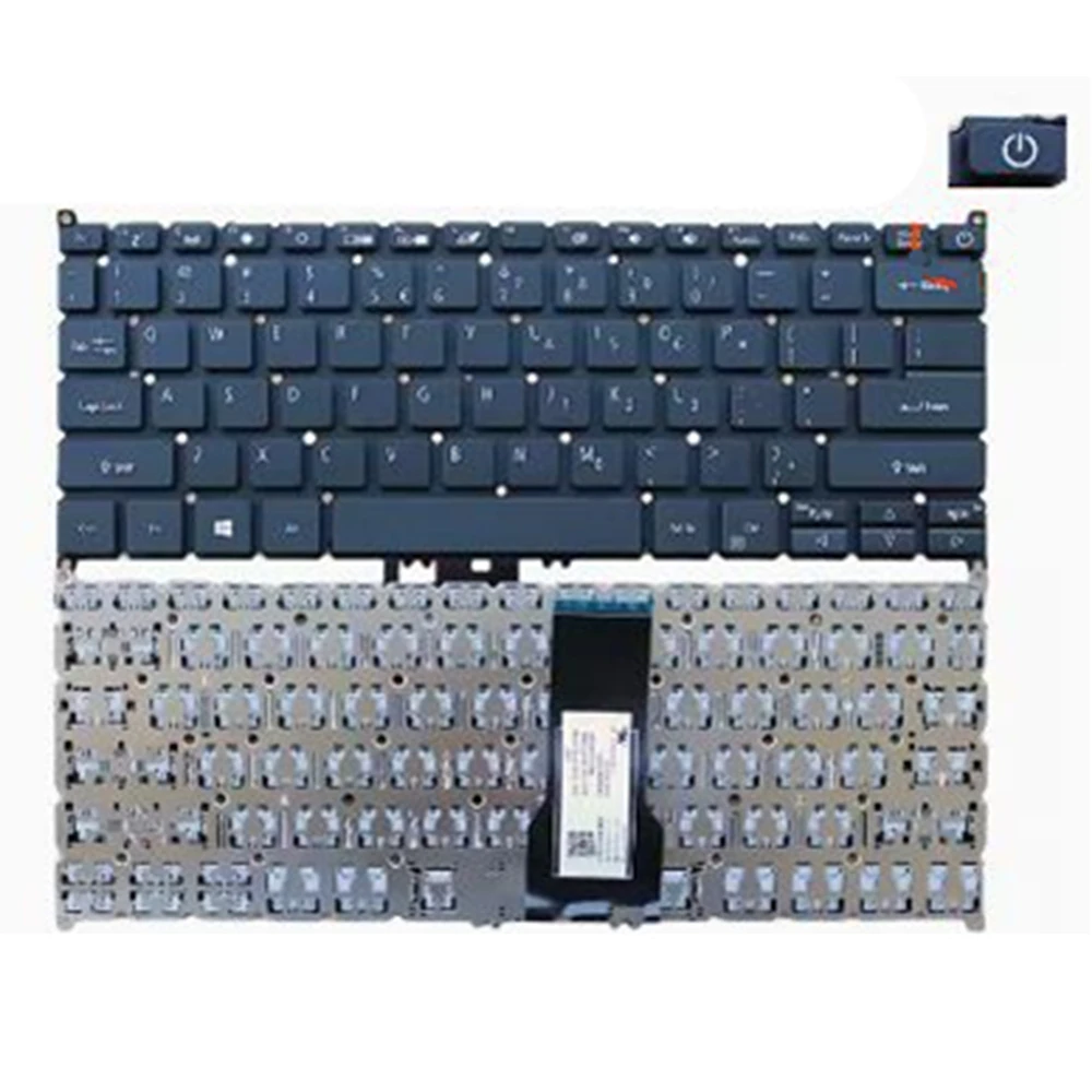 

Клавиатура ноутбука ACER для Aspire A314-22 A314-22G, черная, американская английская раскладка
