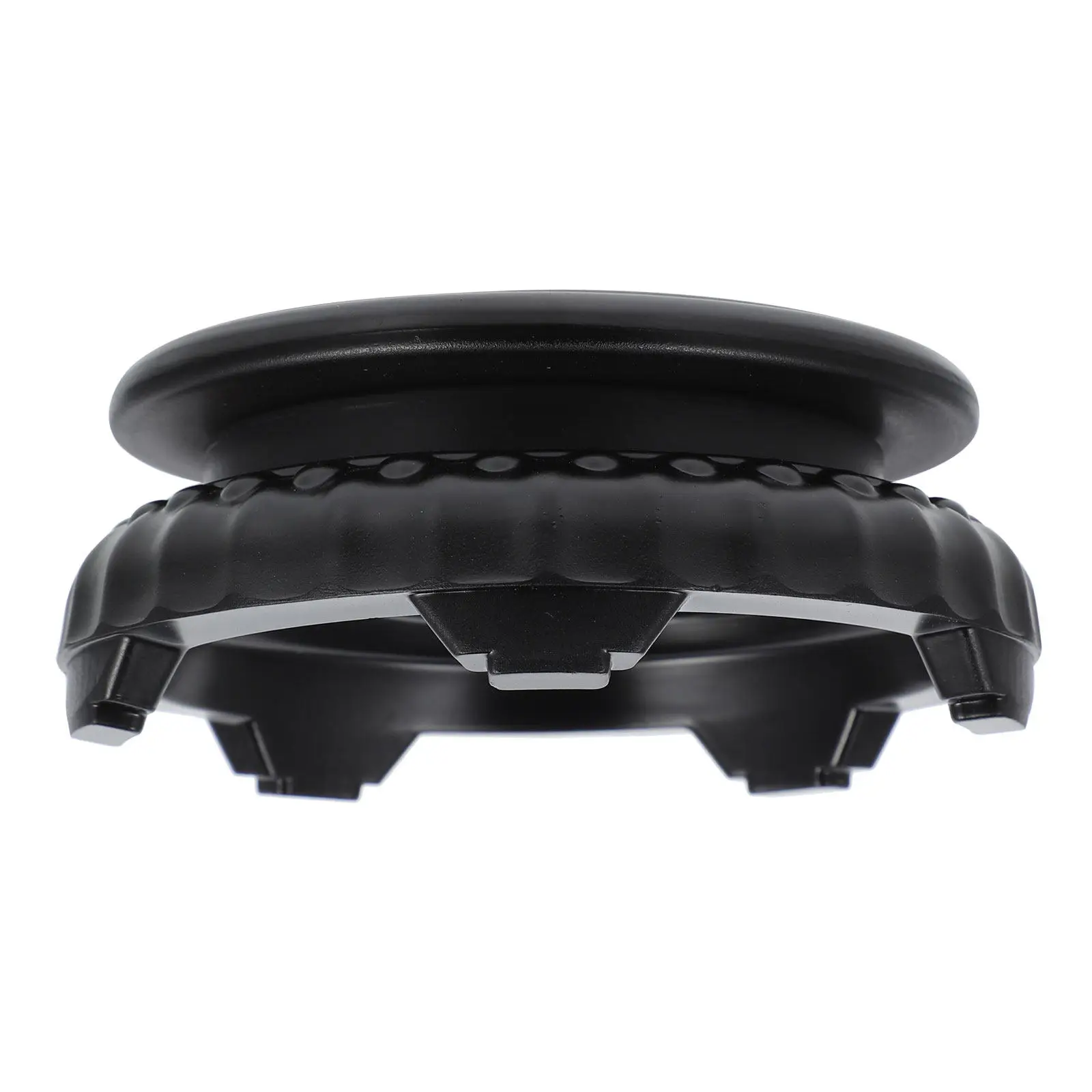 

Изящная круглая подставка для цветочного горшка/вазы, вращающаяся подставка для бонсай в ретро-стиле, декор для дома, из бамбукового древесно-пластикового композита, прочная, подарок