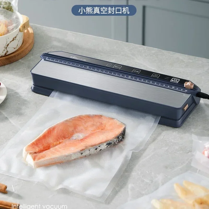 Hot SalesSmall Automatic Vacuum Sealer For Food Preservation With Cutters, Wet/Dry Dual Use, Household Sealing Machine 220V