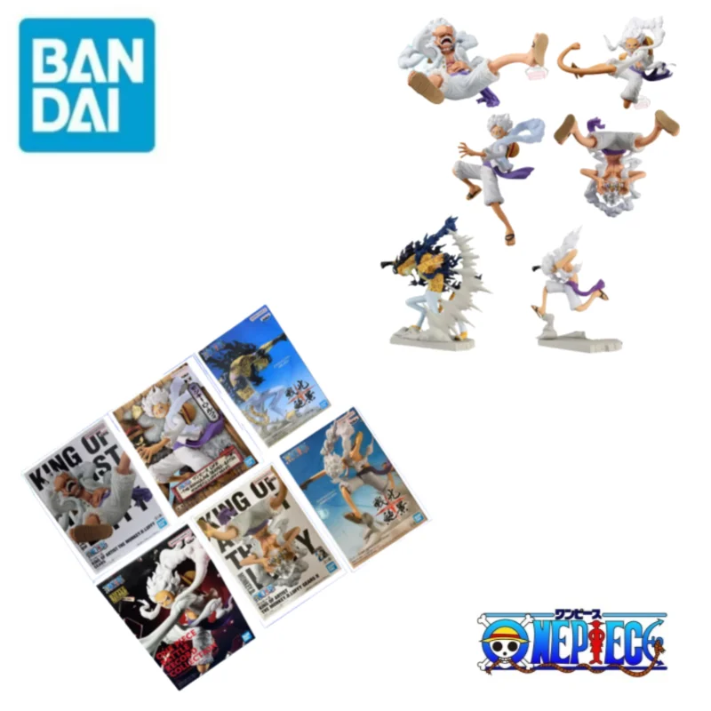 

В наличии оригинальная Bandai Banpresto One Piece Monkey D Luffy Rob Lucci праздничные подарки 100% натуральная фигурка модель статуя украшения