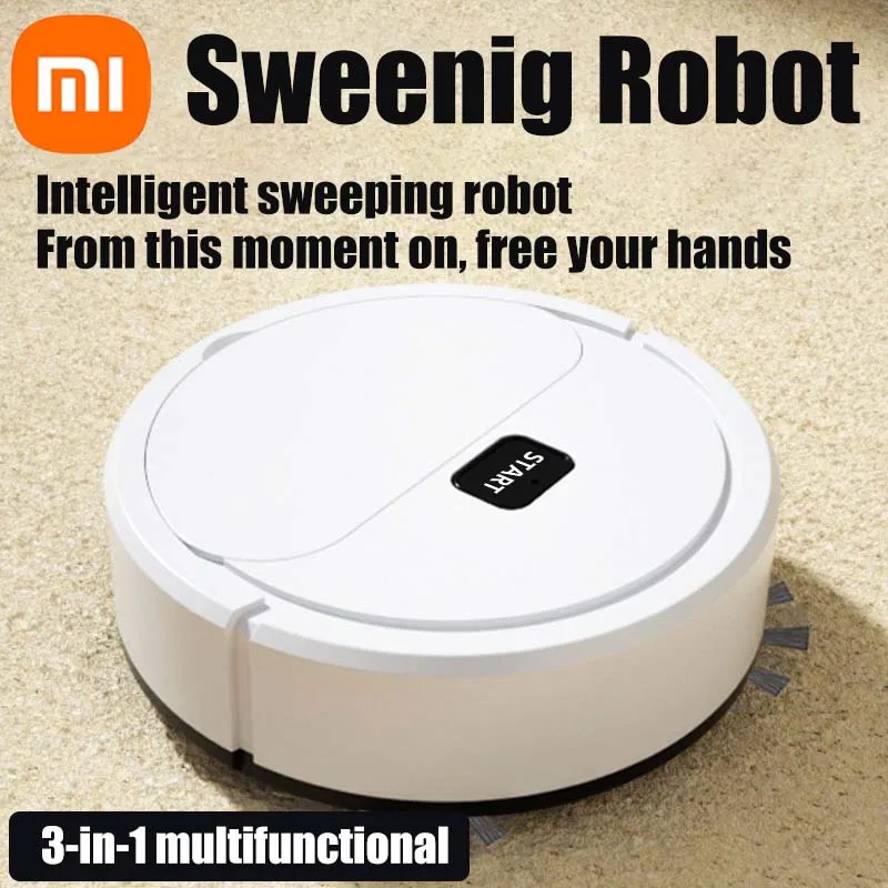 Xiaomi MIJIA w pełni automatyczny Robot zamiatający 3 w 1 odkurzacz do mycia podłogi w domu używa Lazybones Intelligent zamiatarka