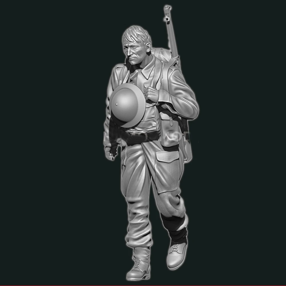 1/35 British soldiers of World War II, Resin Model figure soldier, WWII Military themes, Unassembled and unpainted kit