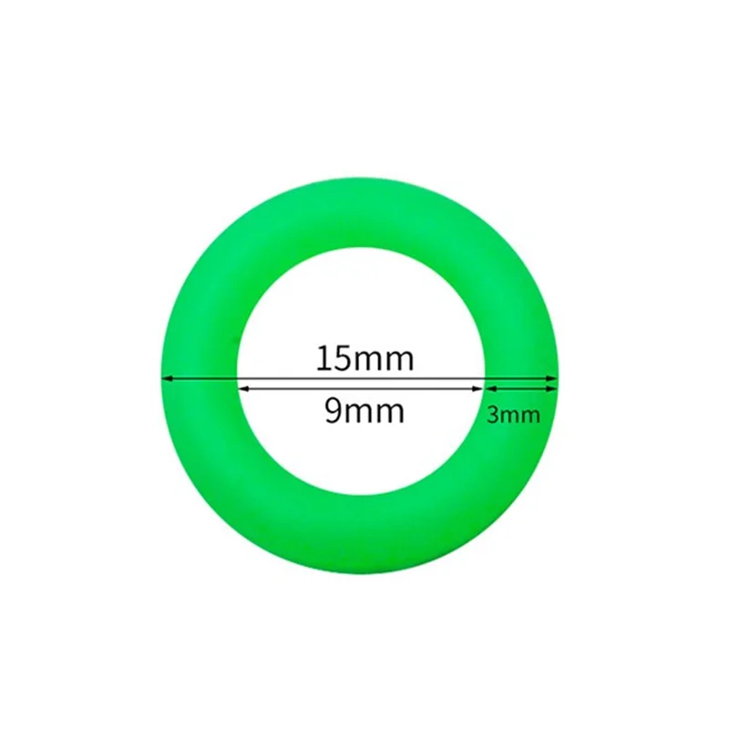 50Pcs/Pack Camping Nail Night Vision Luminous Ring Round Multi-functional Tents Accessories