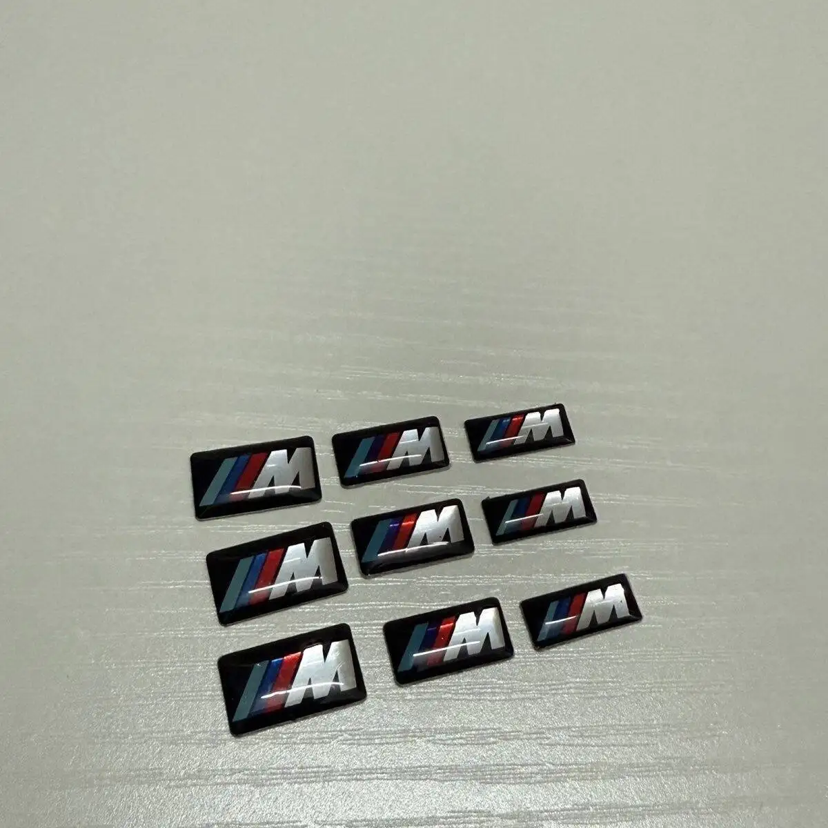 4pcs Car Steering Wheel Decoration Center Hub Cap Emblem Badge DIY Sticker Styling Ornament Accessories For BMW M performance X3 view 5