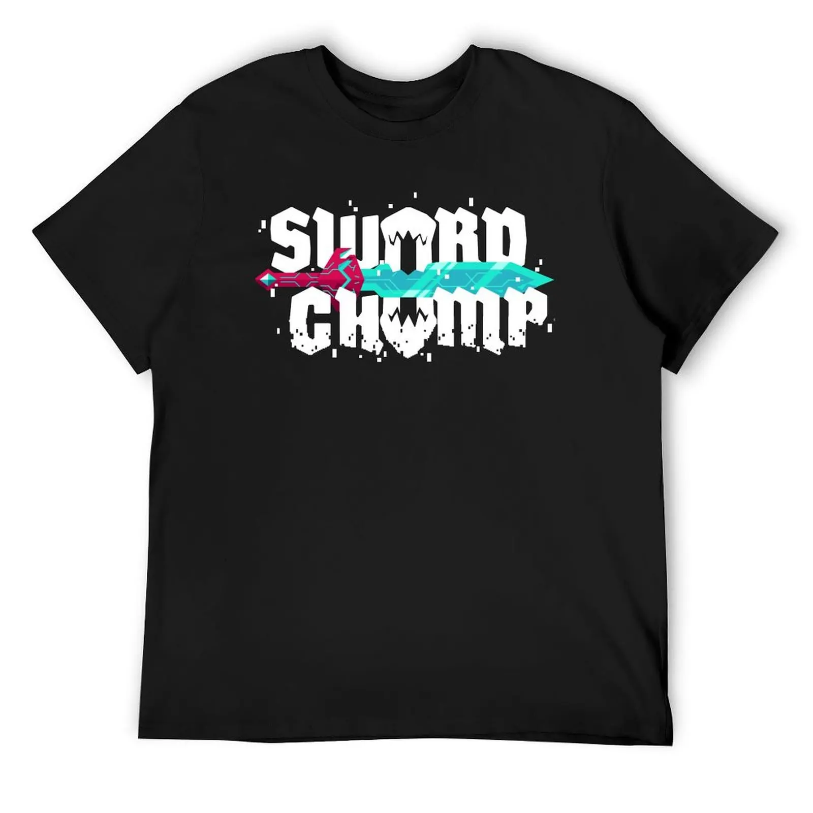 

Sword Chomp Logo White T-Shirt