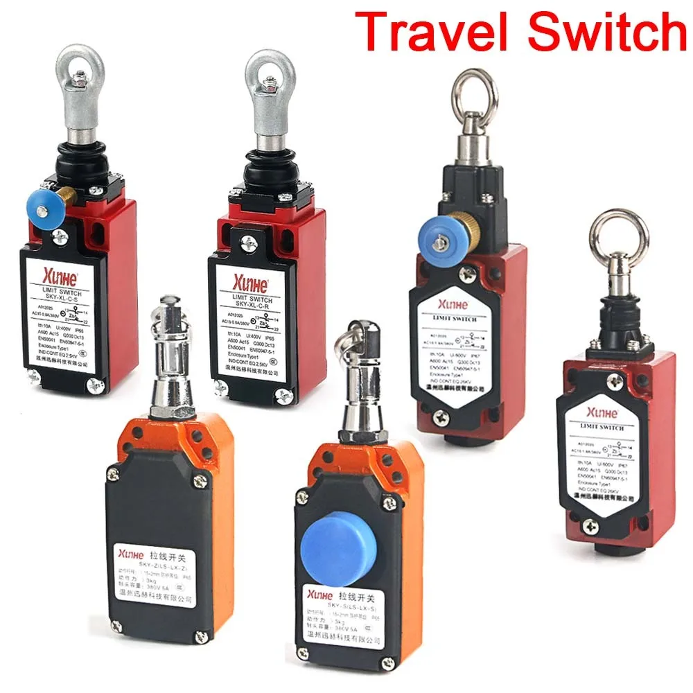 

LS-LX-S Pull Wire Switch Travel Switch LS-LX-Z HFSKY-S Safety Emergency Stop Switch SKY-XL-C-S SKY-XL-C Pull Cord Stop Switch