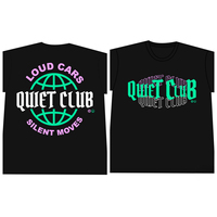 2025 New Summer Women Tshirts High Quality Loud Cars Silent Moves Club 100% Cotton T-shirt Oversize Unseix Oversize Hiphop Top