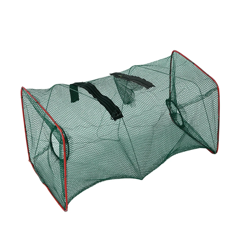 Collapsible Cast Net Fish Cage for Crab Shrimp Catcher Mesh Fine Trap Fishing Tackle for Outdoor Enthusiasts Gifts