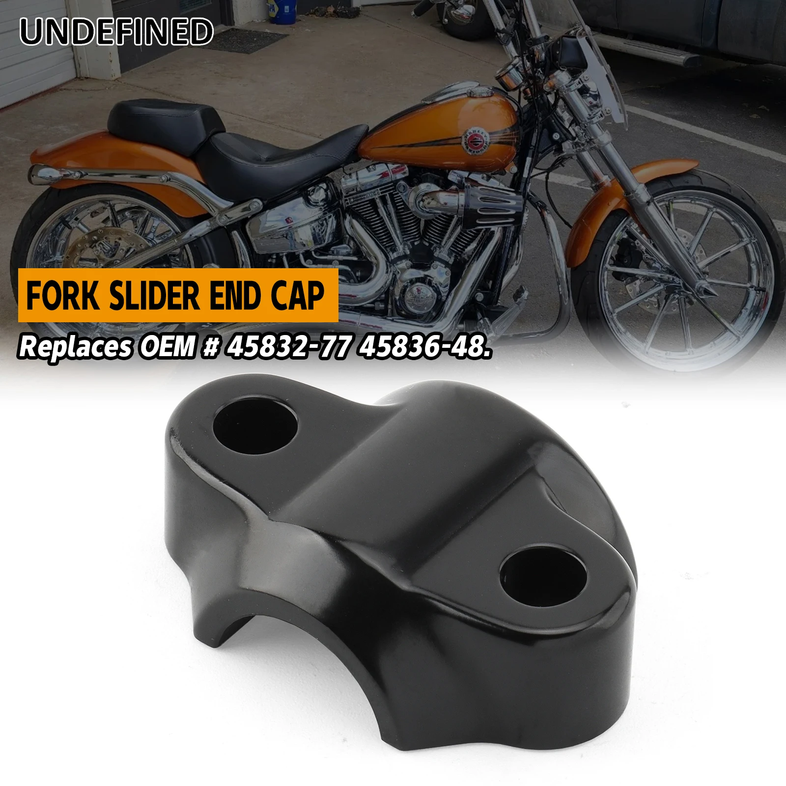 

Motorcycles Front Fork Axle Cap For Harley Road King Dyna Softail Wide Glide W/ 41mm Forks Replaces OEM 45832-77 45836-48