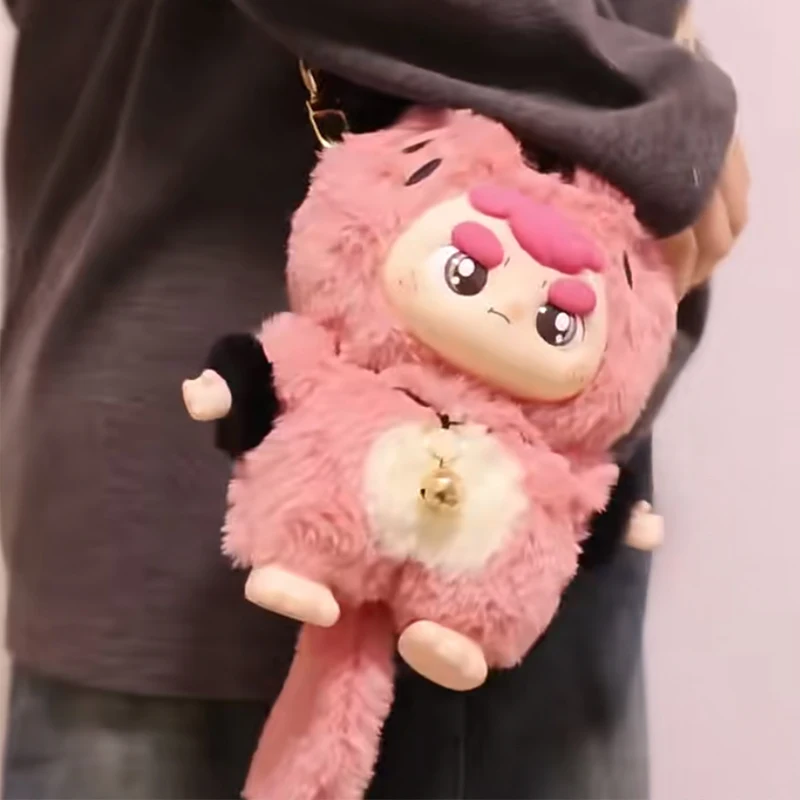ماتاتا يكون شقي كلية سلسلة صندوق أعمى لطيف الحيوان أنيمي دمية مفاجأة حقيبة Kawaii الفينيل أفخم دمية حقيبة غامضة قلادة اللعب