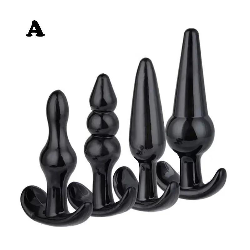 4/5/7/8Pcs/Set Silicone Butt Plug Dildo Masturbation Anal Plug Vaginal Plug Sex Toys Combination Anal Bead Dilator Toys for Gay