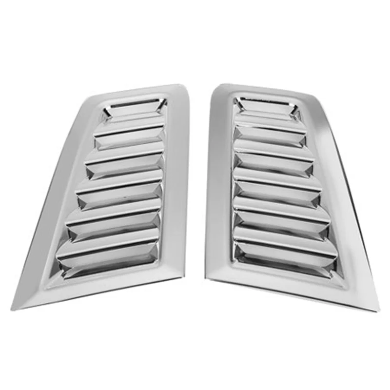 2Pcs Car Hood Bonnet Vents Grilles Air Flow Intake Hoods for Focus MK2 Fiesta