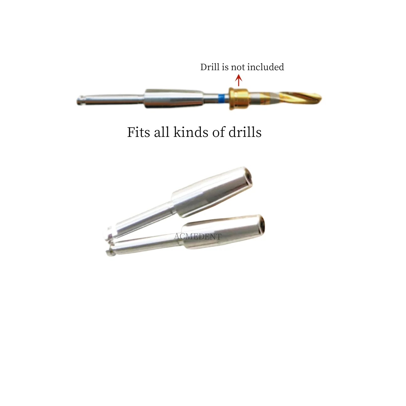 

Dental Universal Drill Extender Drills Implant Bur Length Extension Sleeves Bar Rod Compatible with ITI NOB ANT ANK DIO......