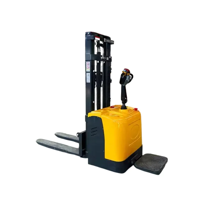 Gerbeur électrique de haute qualité 1,5 tonne, excellente capacité de montée, gerbeur de palettes, nouvelle fonction, gerbeur de palettes électrique compact à vendre