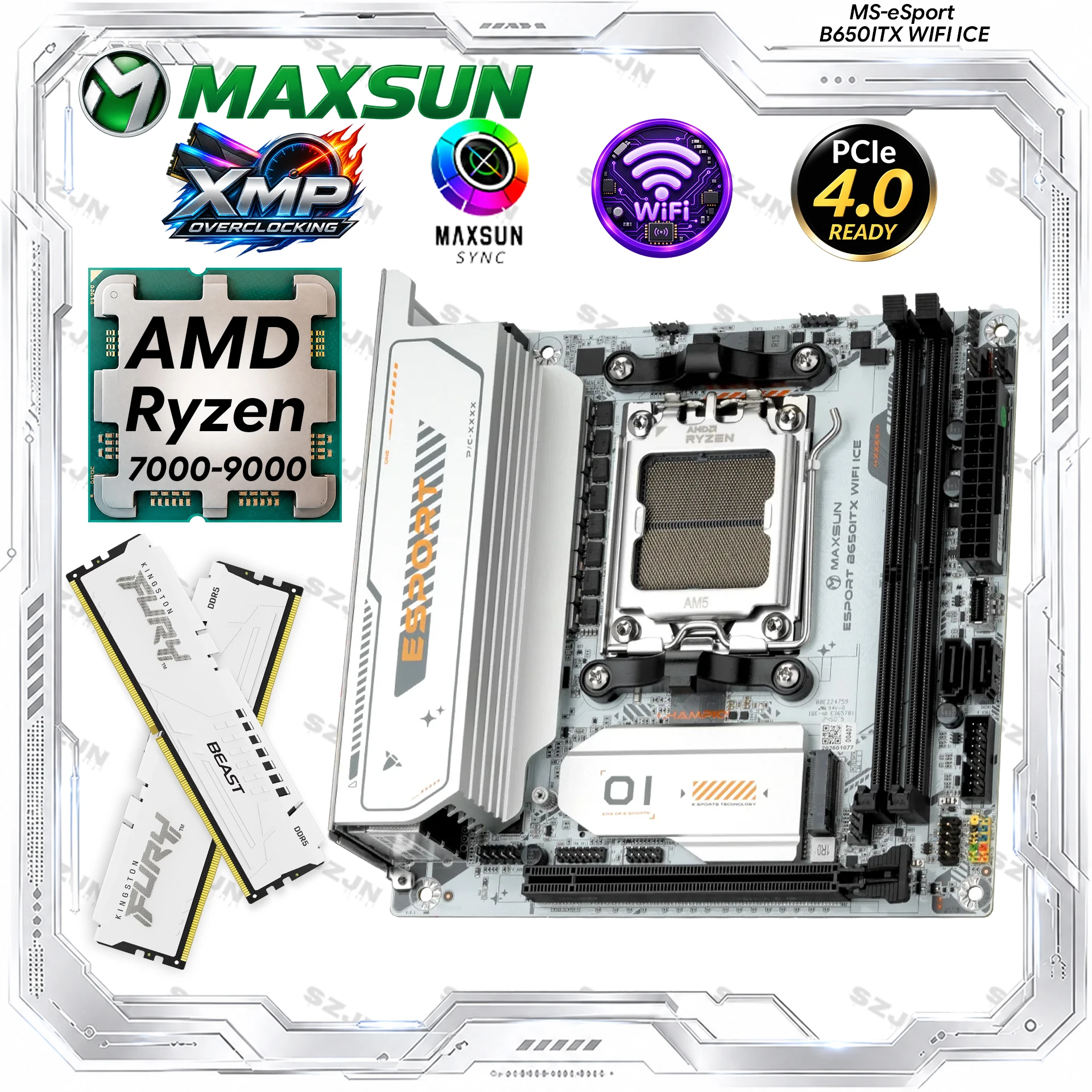 B650 Itx Motherboard Wifi - Placa-mãe Mini ITX MS-eSport B650ITX WIFI