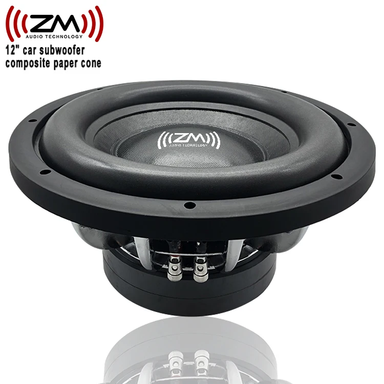 Car Subwoofers Big Power 10/12 Inch Car Passive Subwoofer Dual Voice Coil Pure Bass Speaker