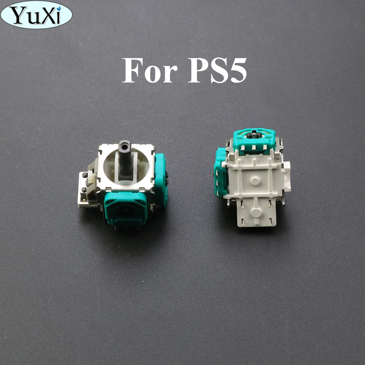 

YuXi 1PCS 3D Analog Joystick Thumb Stick replacement repair part Sensor Module Potentiometer For PS5 Controller Accessory