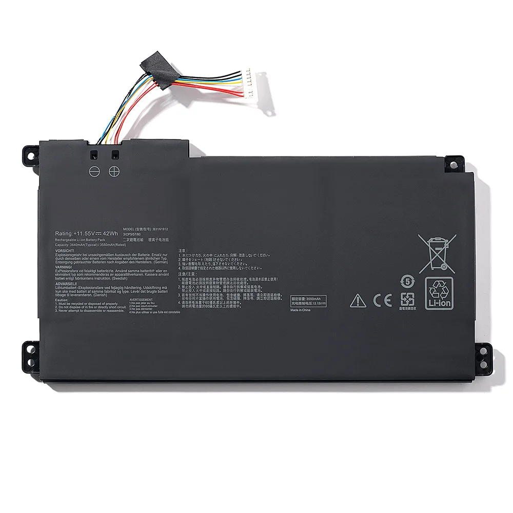 BVBH B31N1912 LaptopBattery EK018TS,BV162T,EK017TS,for Asus VivoBook 14 E410MA,L410MA,E410KA,E510MA,K026TS,EK139TS BV053TS