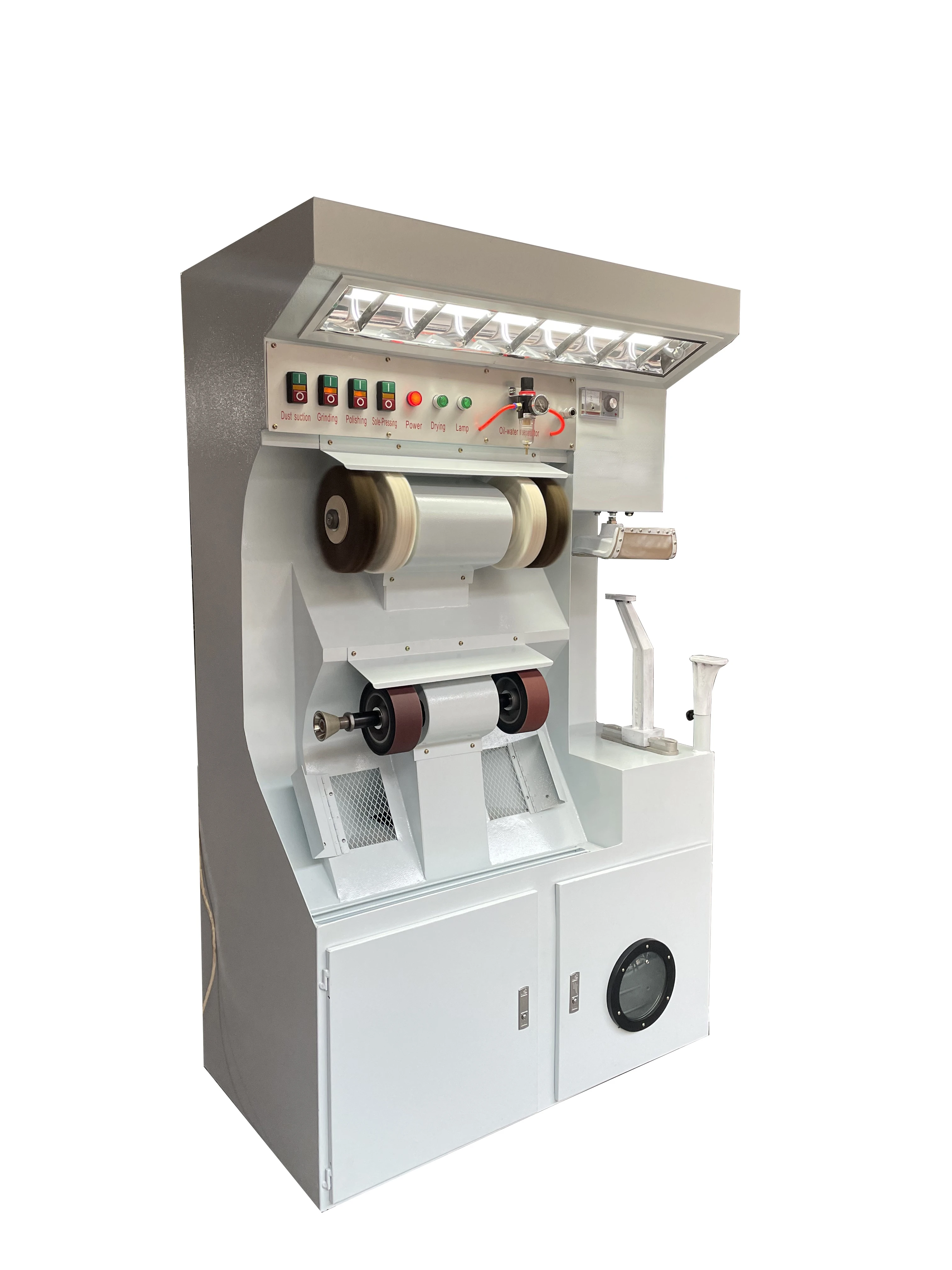 Multi Functional Shoes Repair Machine Grinding/Polishing/Sole Pressing/Drying Oven All In One Shoe Sole Repair Machine