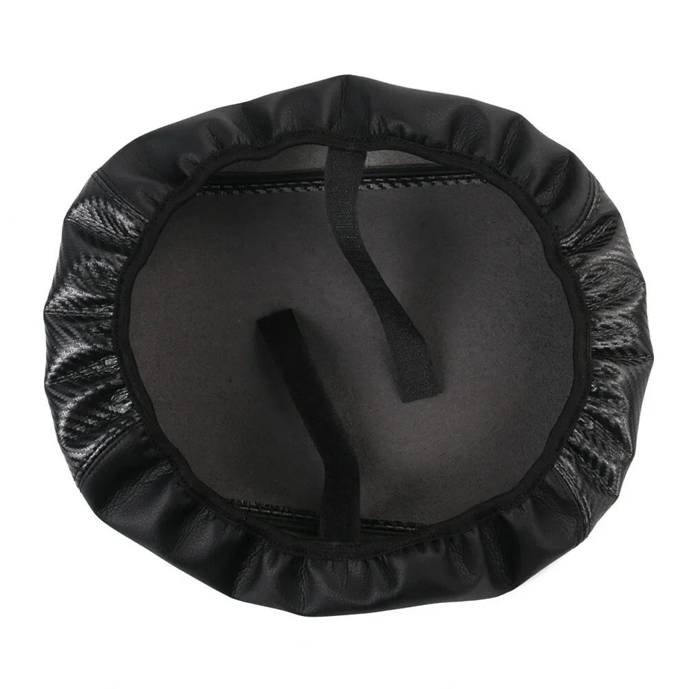 Carbon Armrest Cover Cover Faux Leather Armrest Car For Ford Explorer 2011-19 Grain Parts Protector Replacement Replaces
