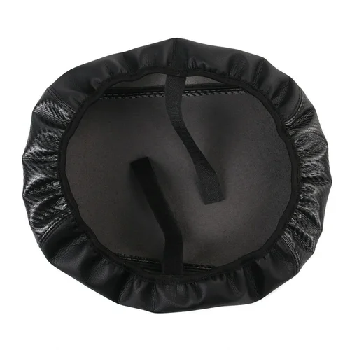 Imagen 2 del producto Cubierta de reposabrazos de carbono para coche, reposabrazos de piel sintética para Ford Explorer 2011-19, piezas de grano, Protector de repuesto