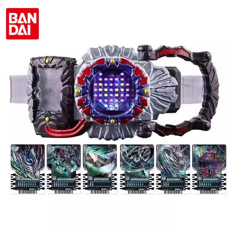 Bandai Original Kamen Rider GOTCHARD DX Dread Transformation Belt Drive Anime Action Figures Toys for Boys Girls Kids Gift