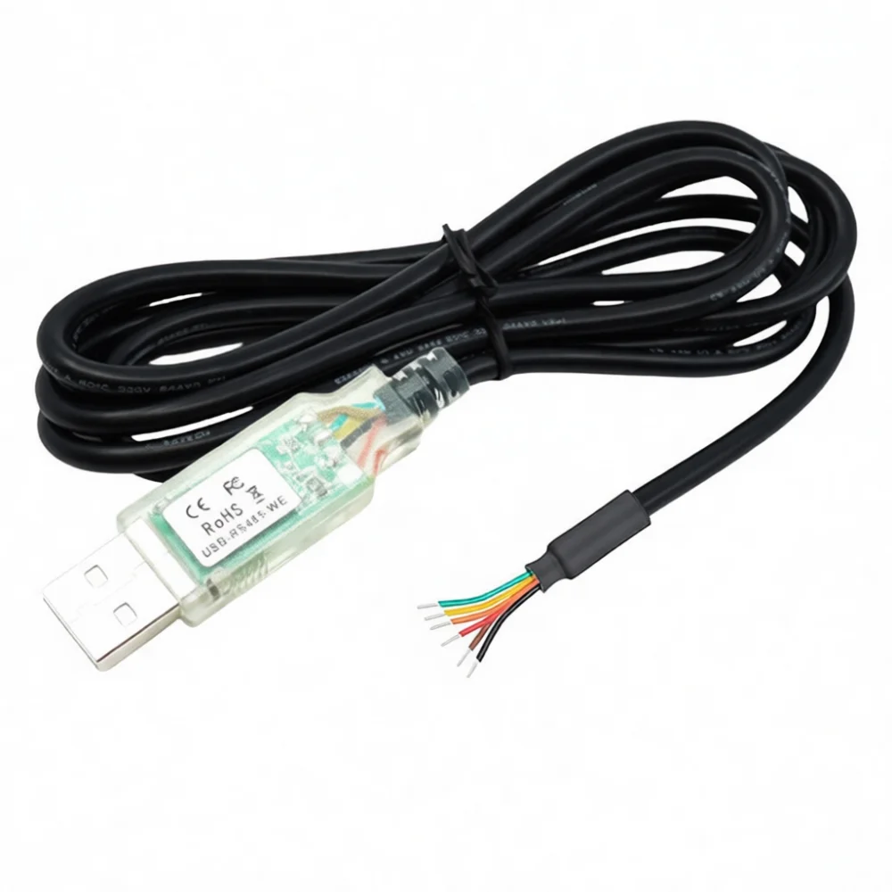 FTDI Chip USB To RS485 Serial Cable Industrial Connector Reliable Automation Data Transmission Interface For PC