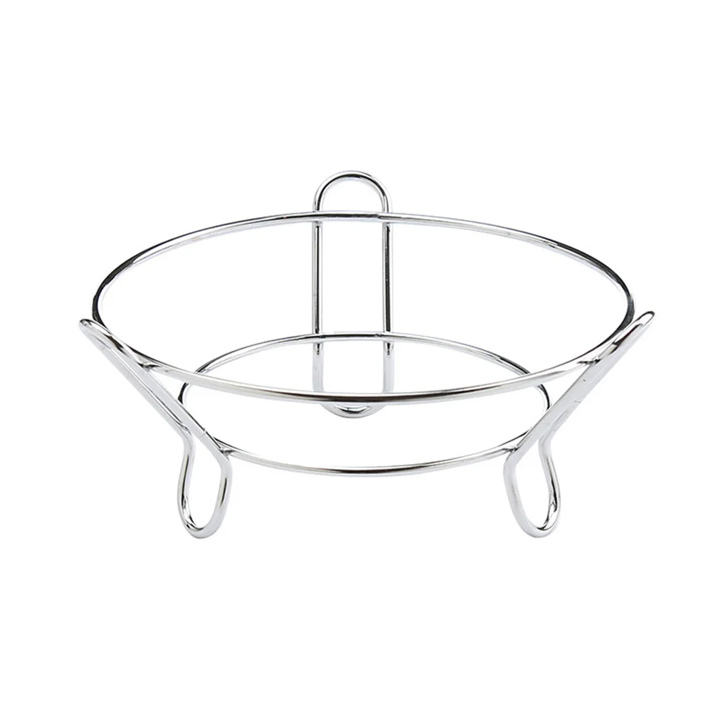 

2Pcs Stainless Steel Pot Rack Heat-Resistant Kitchen Holder Protect Table Countertop for Hot Cookware Pot Table Rack