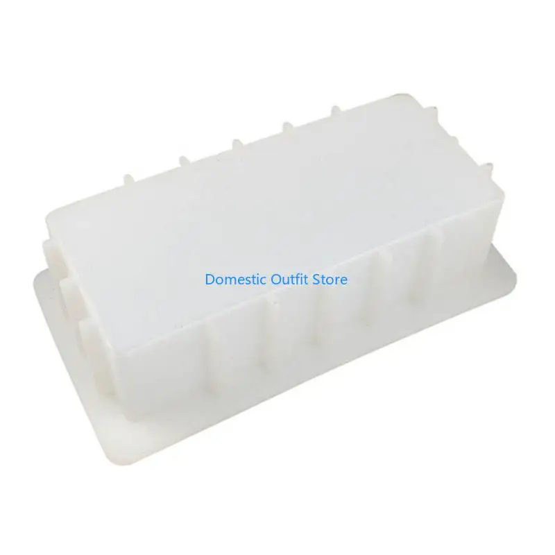 

Гибкая прямоугольная силиконовая форма для мыла, изготовление свечей, форма ручной работы для мыла, хлеба, тостов, форма для для