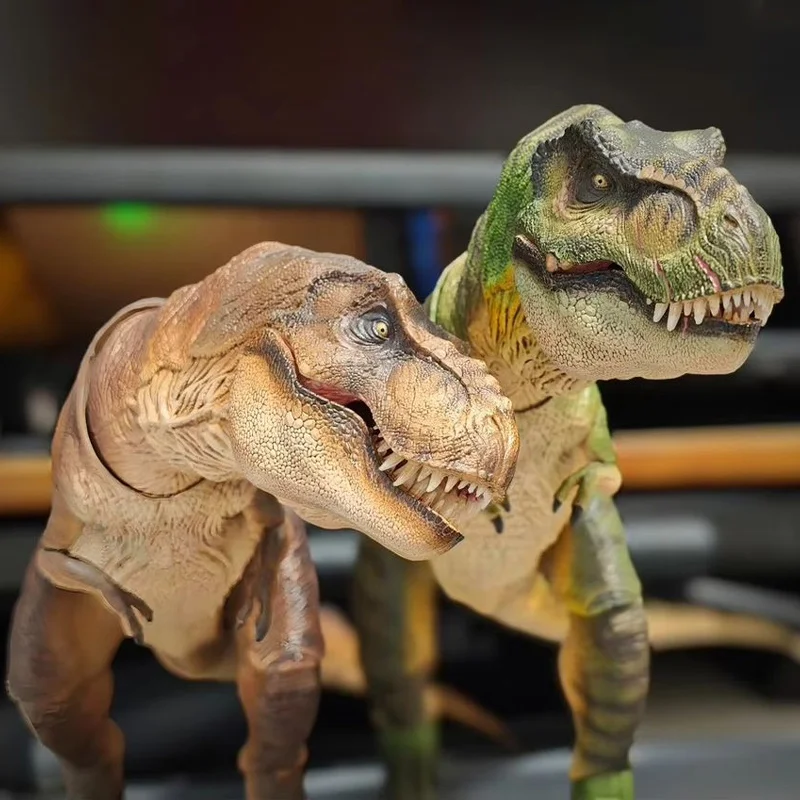 متوفر في المخزون: نموذج ديناصور تيرانوصور ريكس 3.0 من نانمو ستوديو، شخصيات حركية من عصر الجوراسي، هدية تذكارية ونموذج للجمع