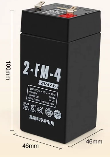 ALLCCX 4V 4Ah 20hr 4.5AH 5AH 6AH 6V Li-ion battery Accumulators Electronic scales