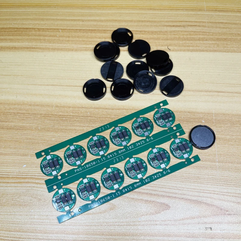 10 Uds 18650 batería de litio precisión IC G3JK placa de protección doble MOS 4,2 V placa de protección de energía de una sola cuerda corriente 6A