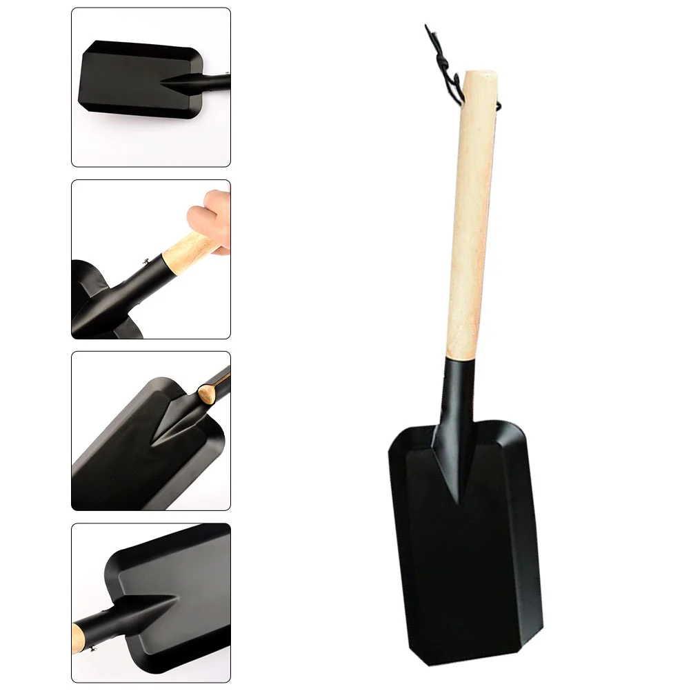 Wooden Handle Home Gardening Creative Household Iron Sand Simple