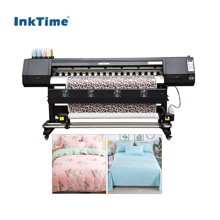 IT-S1902 Inktime High speed digital textile heat transfer printing machine dye sublimation printing machine 1.9m digital printer