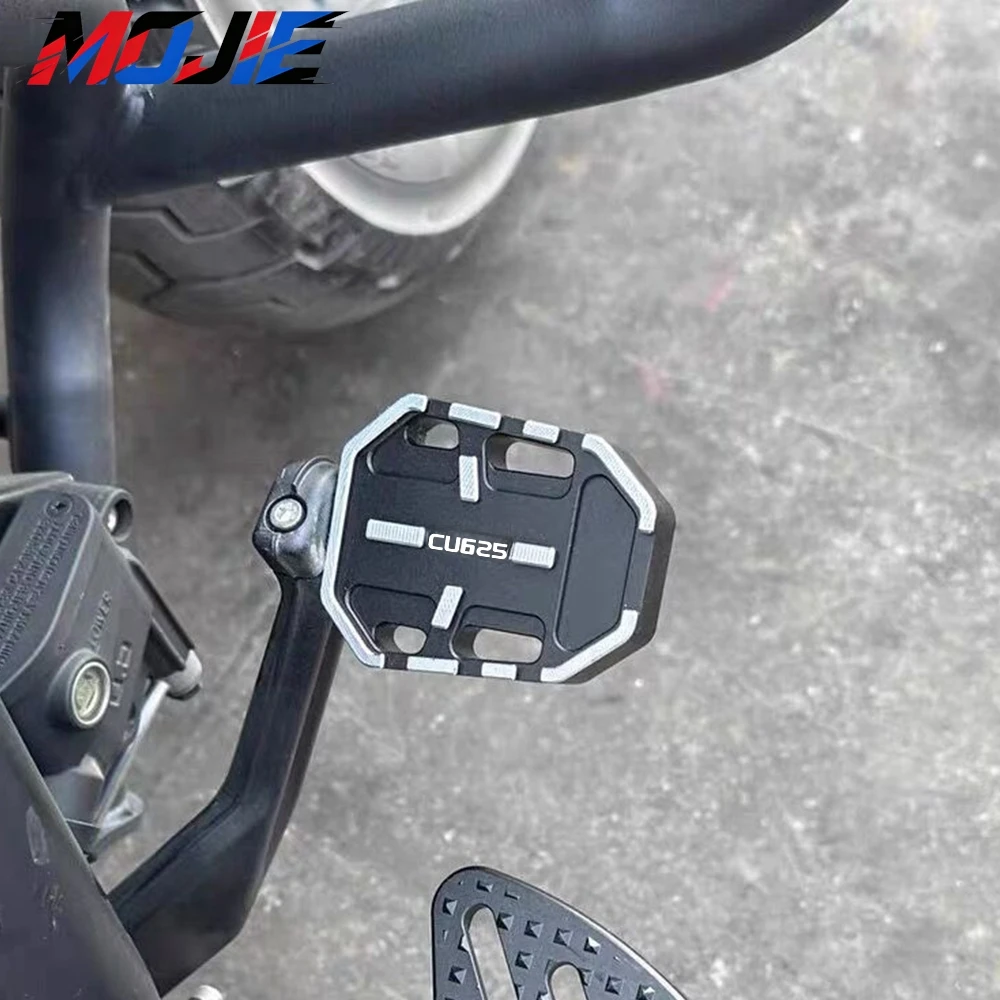 Motorcycle Accessories For VOGE CU625 CU 625 2025 2026 2027 Rear Brake Pedal Enlarger Foot Peg Anti-Slip Extension Pedal