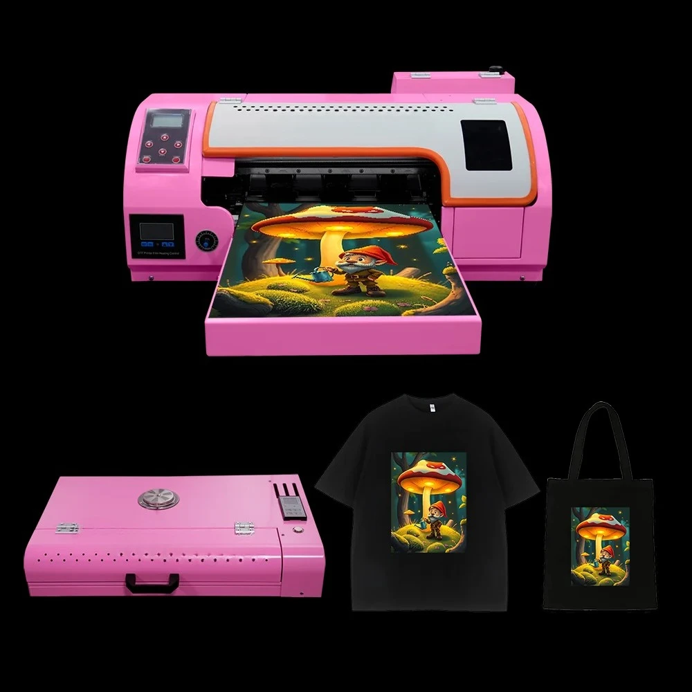 I3200 Xp600 4720 Head A2 A3 A4 30cm Dtf Printer Powder Machine