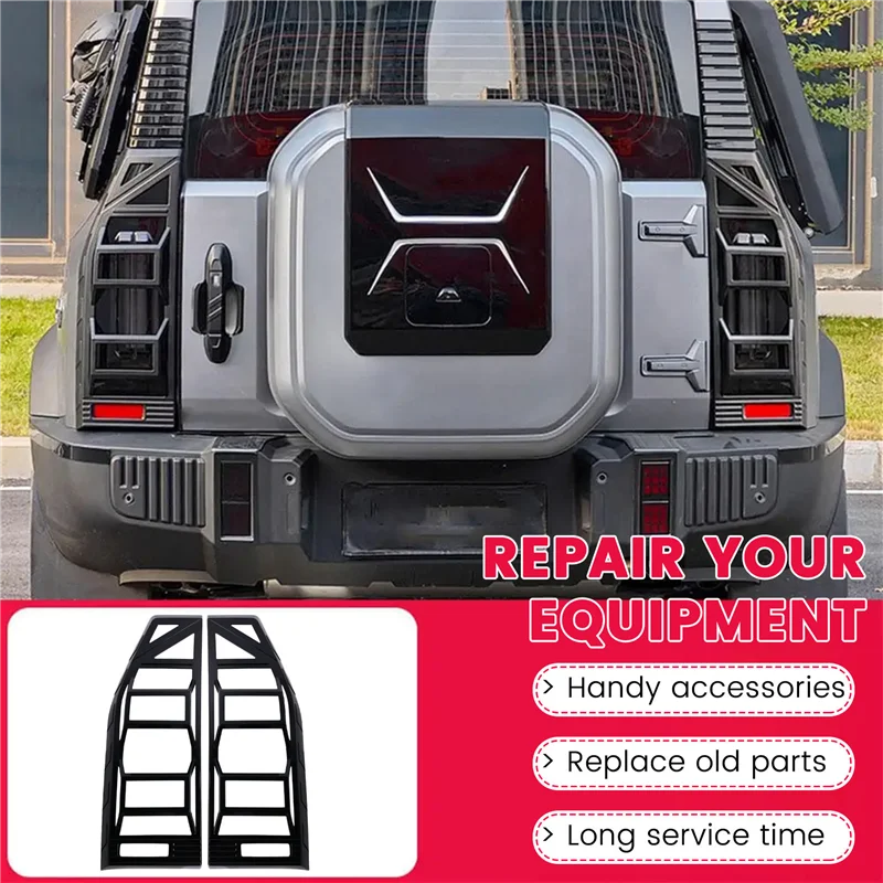 

Gloss Black Car Taillight Frame Lampshade Decoration For Chery JETOUR Traveler T2 2023 2024 Model