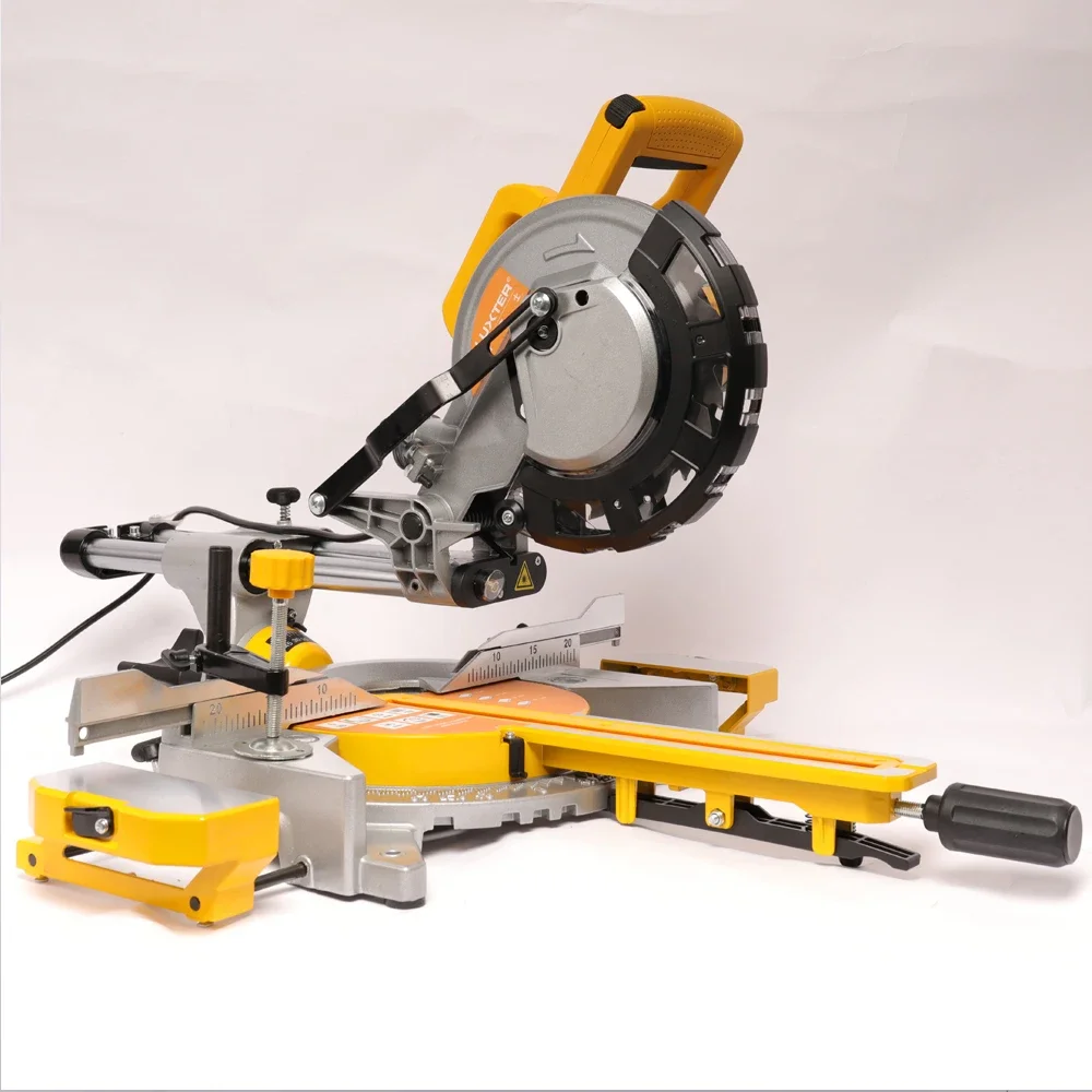 YYHC 210mm 1700W Sliding Miter Saw Woodworking  bench top Saw Power Saws