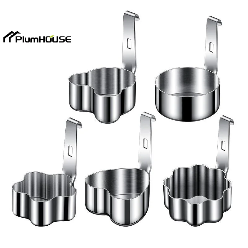 

Stainless Steel Egg Poacher Nonstick Egg Boiling Heating Mold With Hanger Hook Kitchen Cooking Steaming Gadgets Tools Cookware