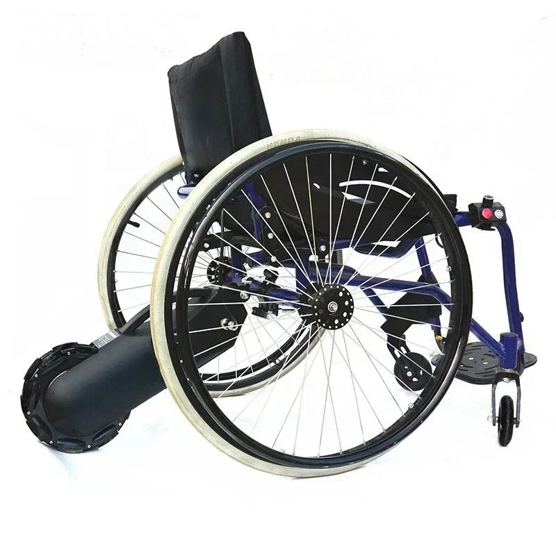 

Wheelchair small tail rear drive booster assist folding wheelchair leisure sports Hot sales