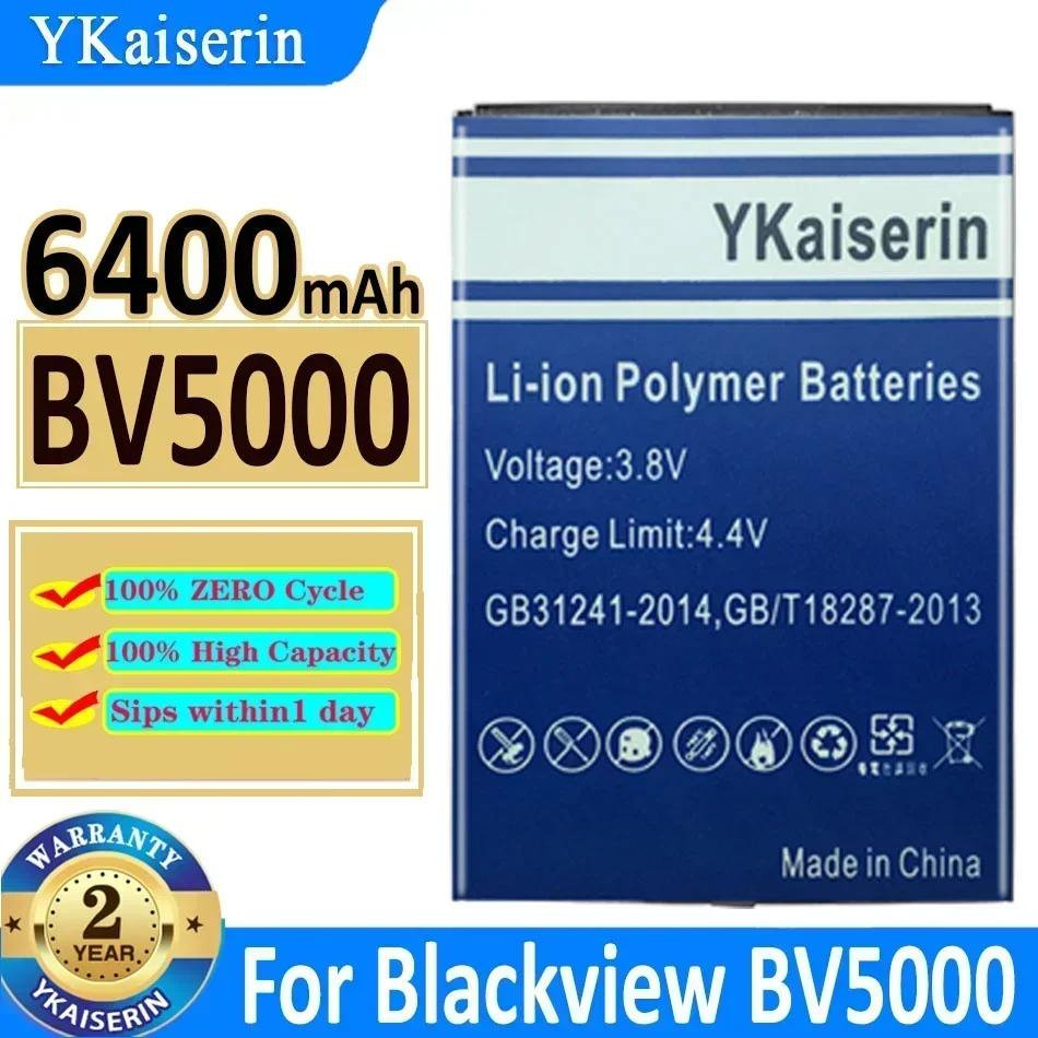 Battery For Blackview BV6000S BV5000 BV9600 BV5900 BV9100 P2Lite BV2000S MAX1 P6000 BV5100 E7S BV5500Plus BV6900 BV6100 R6