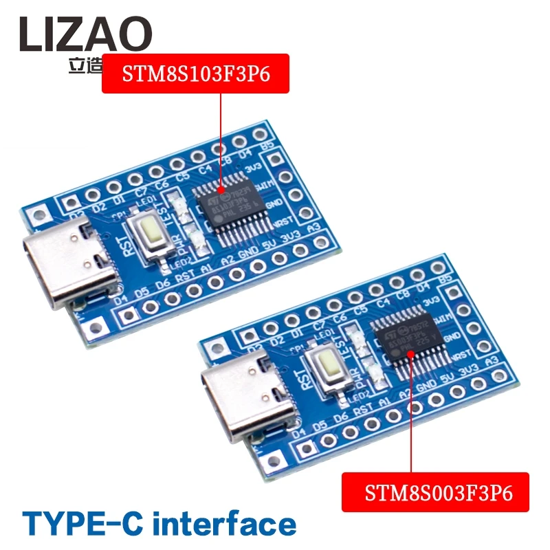 LIZAO STM8S103F3P6 STM8S003F3P Core Board Minimum System Development Board STM8S Module